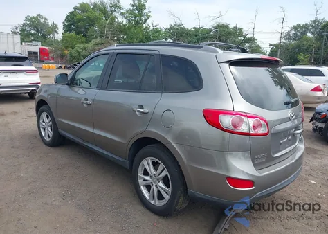 2011 Hyundai Santa Fe Limited V6 from USA, damaged, VIN 5XYZKDAG6BG075190